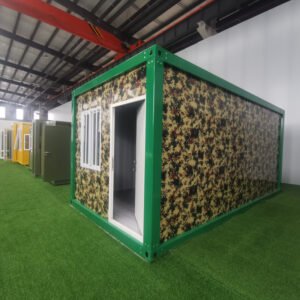 Customizable Flat Pack Container House with Light Steel Structure Frame