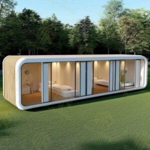 Apple Cabin 40ft – Large Expandable Prefabricated Homes | SUNFINE