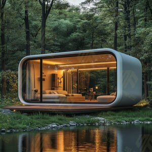 Prefab Apple Cabin – Affordable Prices Modular Homes for Rent or Sale