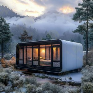 Mobile Apple Cabin Tiny House – Expandable & Prefabricated Homes for Sale