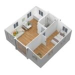 single room expandable house plans