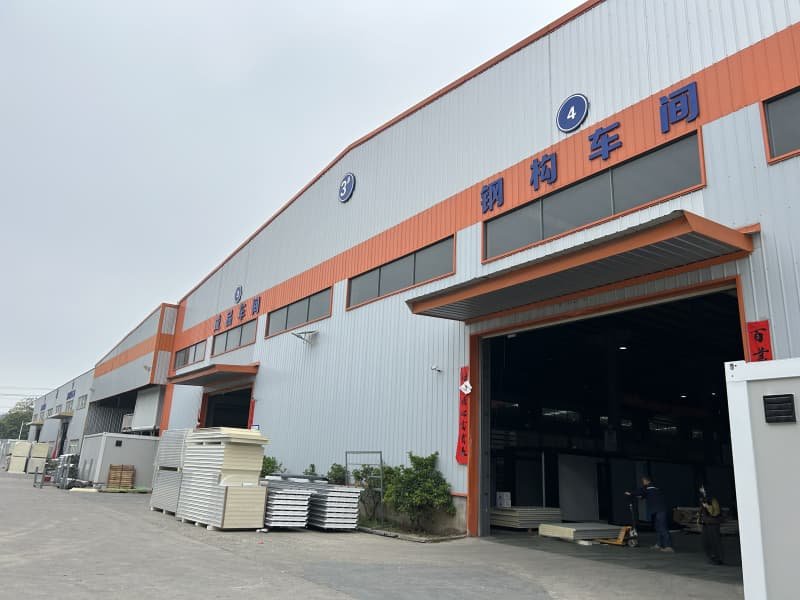 Producción de casas prefabricadas en fábrica china