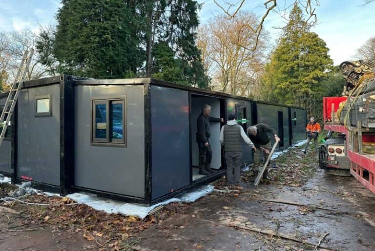 Projet maison container extensible en Europe