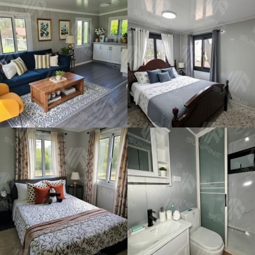 20ft expandable container house interior