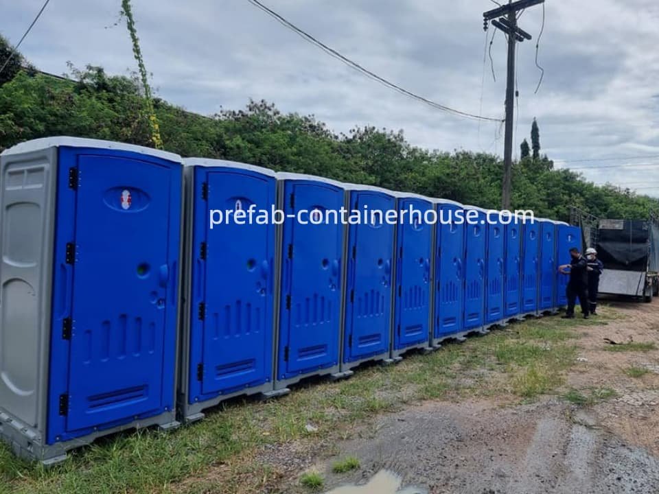 Portable Toilet for Construction Site