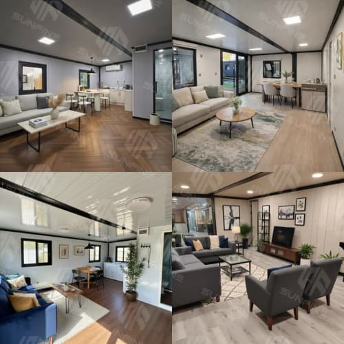 20ft expandable container house interior